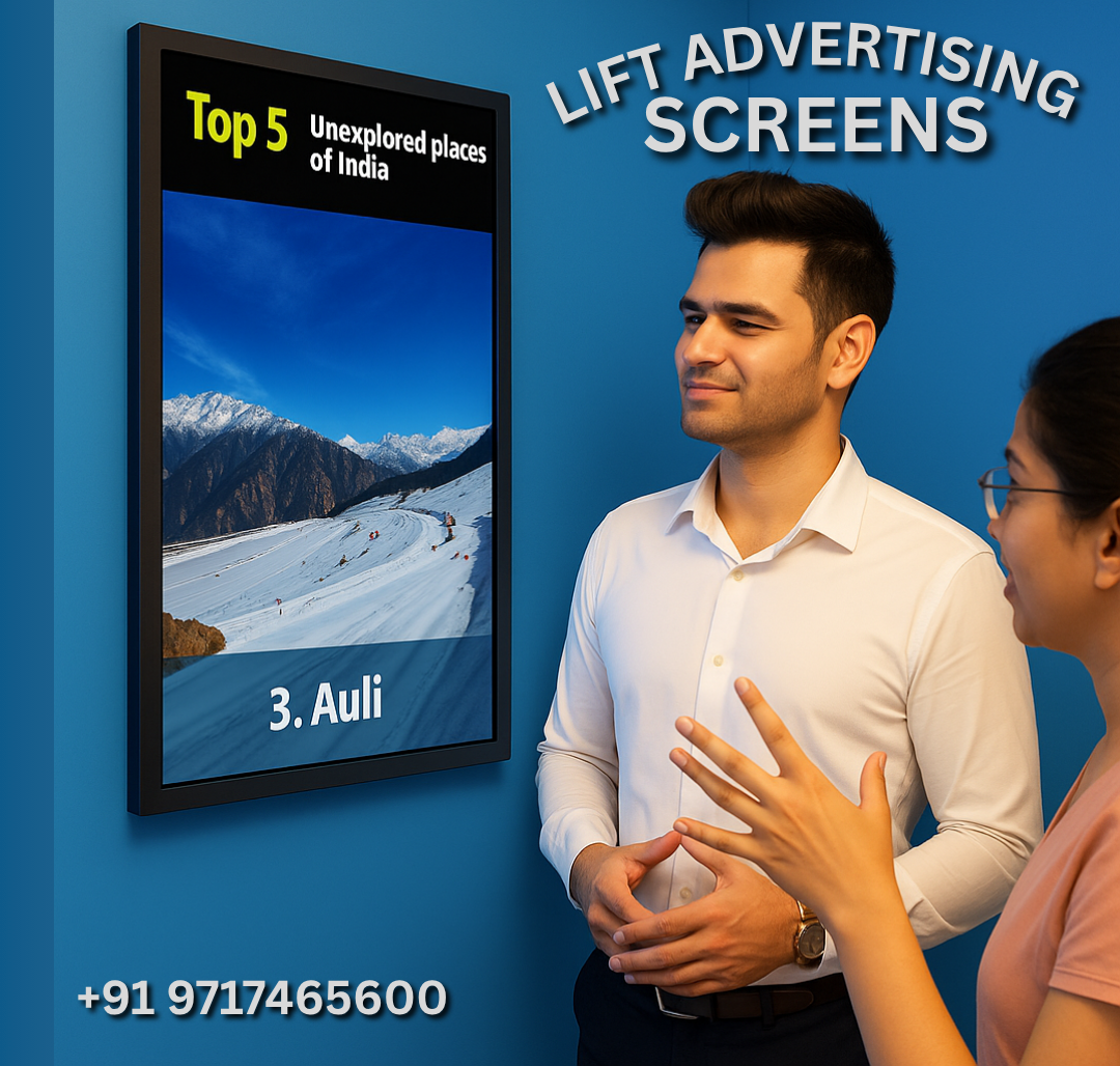 Smart Ads for Smart Buildings – The Power of Lift Advertising Screens